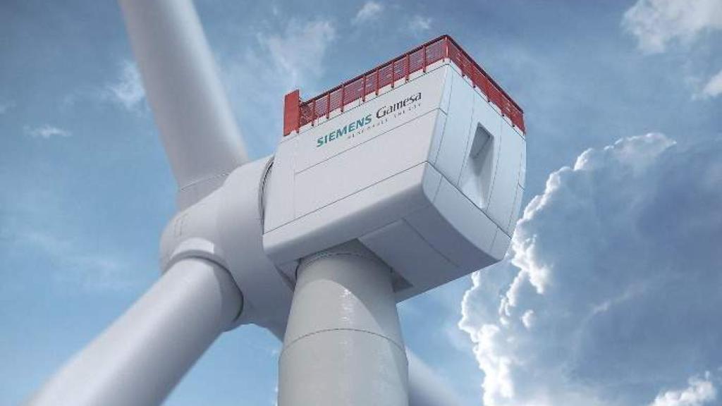 Aerogenerador de Siemens Gamesa