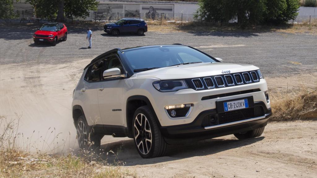 Jeep Compass en su versión híbrida enchufable.