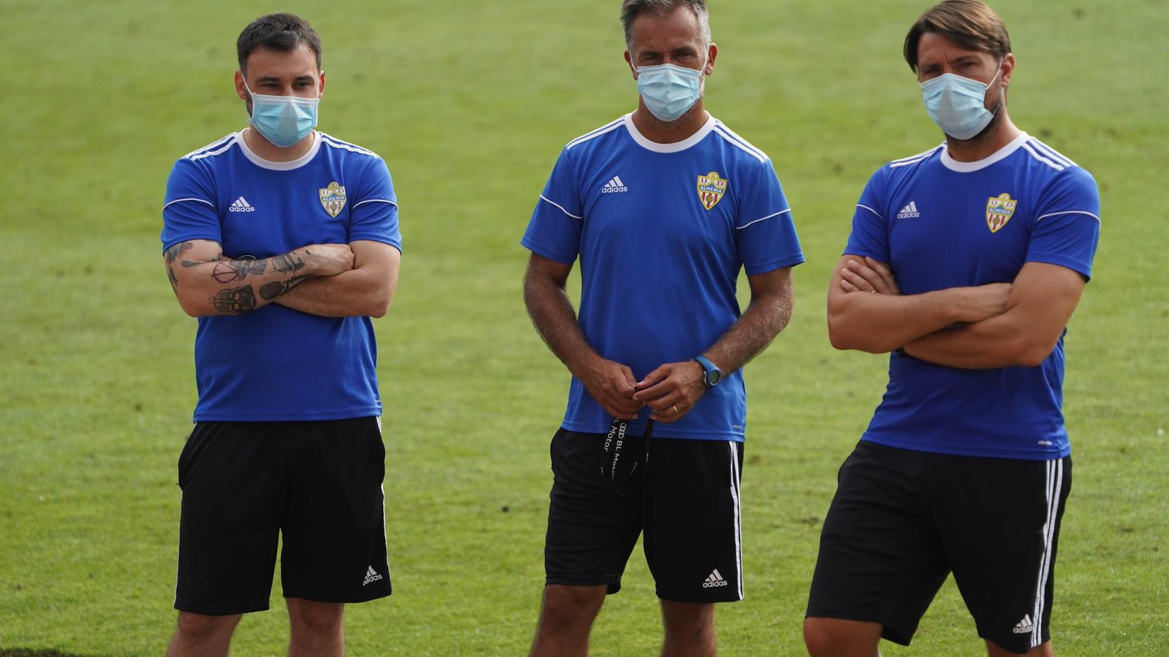 Entrenamiento de la UD Almería