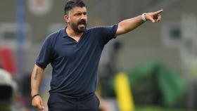 Gennaro Gattuso, durante un partido de la Lazio en la Serie A 2019/2020