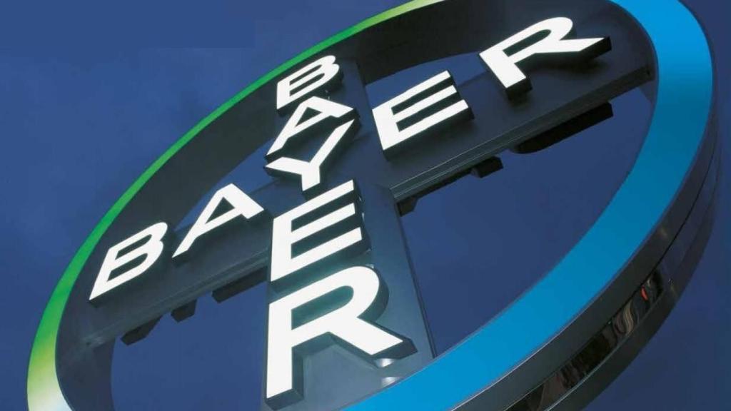 El logo de Bayer.