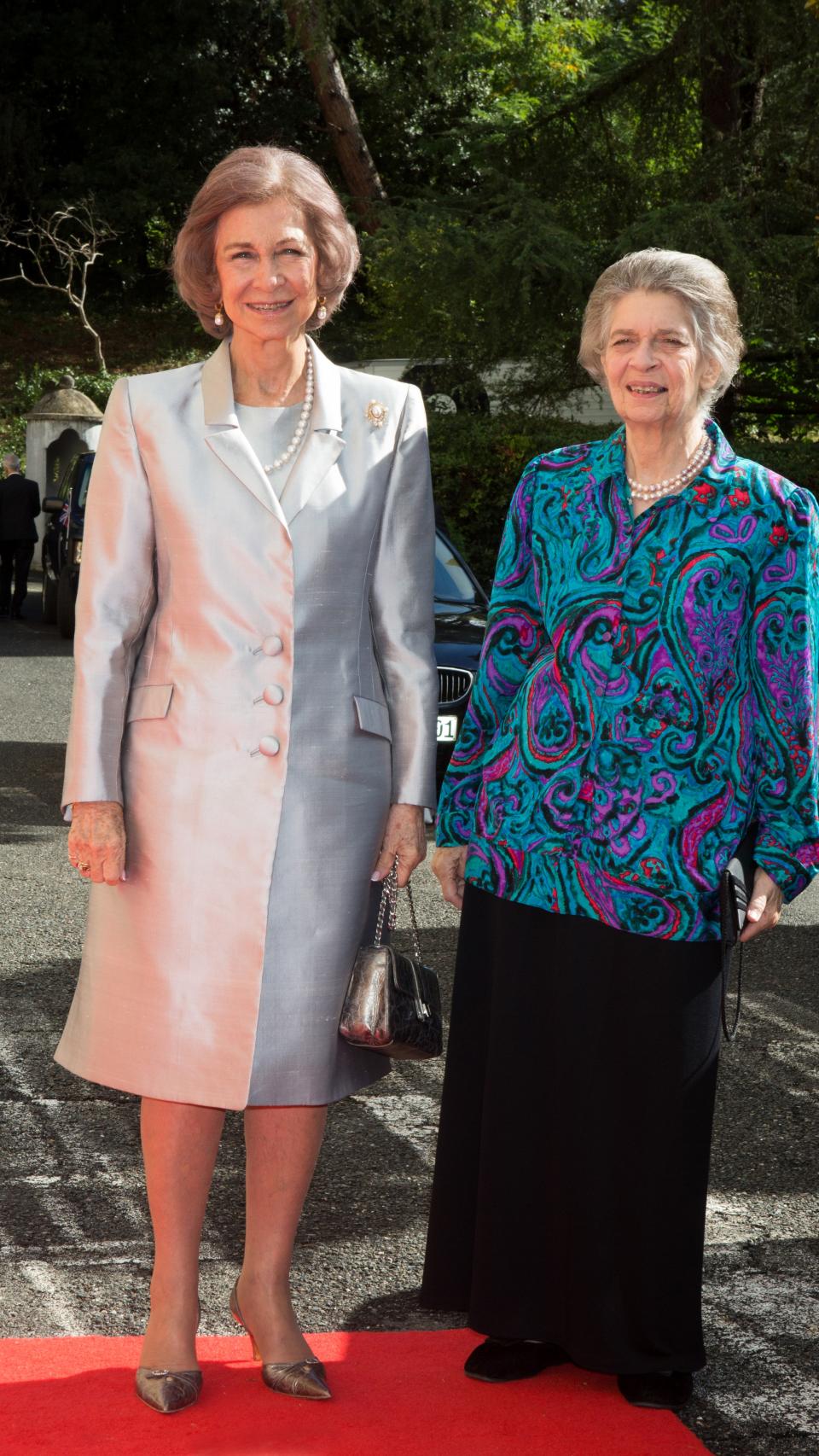 La reina Sofía y su hermana Irene de Grecia.