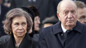 Los reyes eméritos Juan Carlos y Sofía.