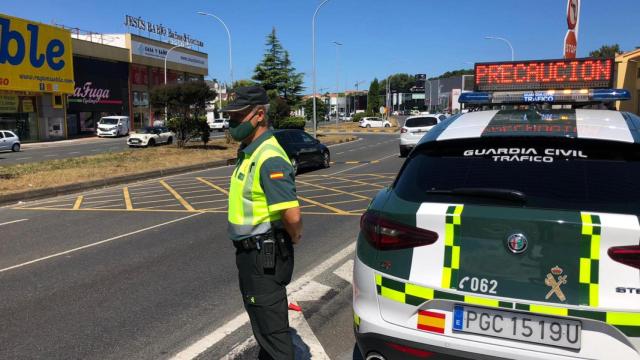 tráfico carretera control guardia civil