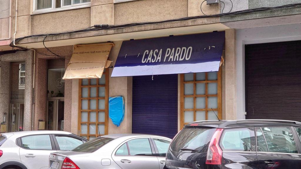 Nueva imagen de Casa Pardo, en la calle Novoa Santos