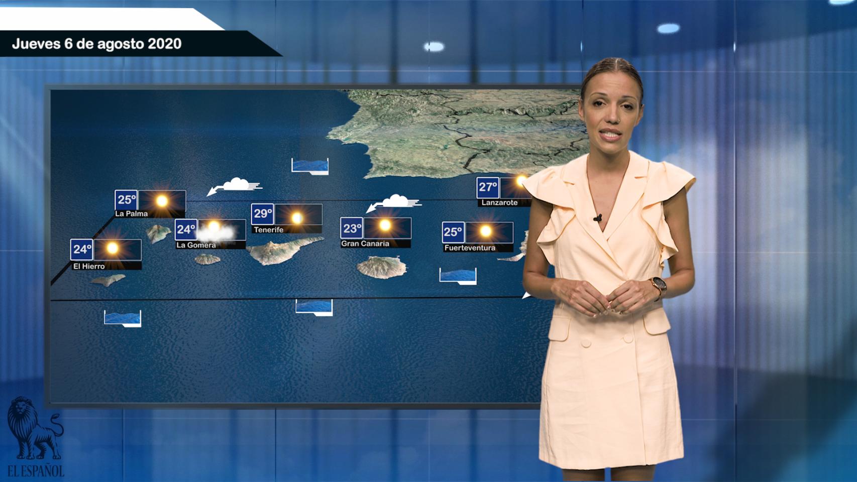 Pronóstico para el jueves 6 de agosto.