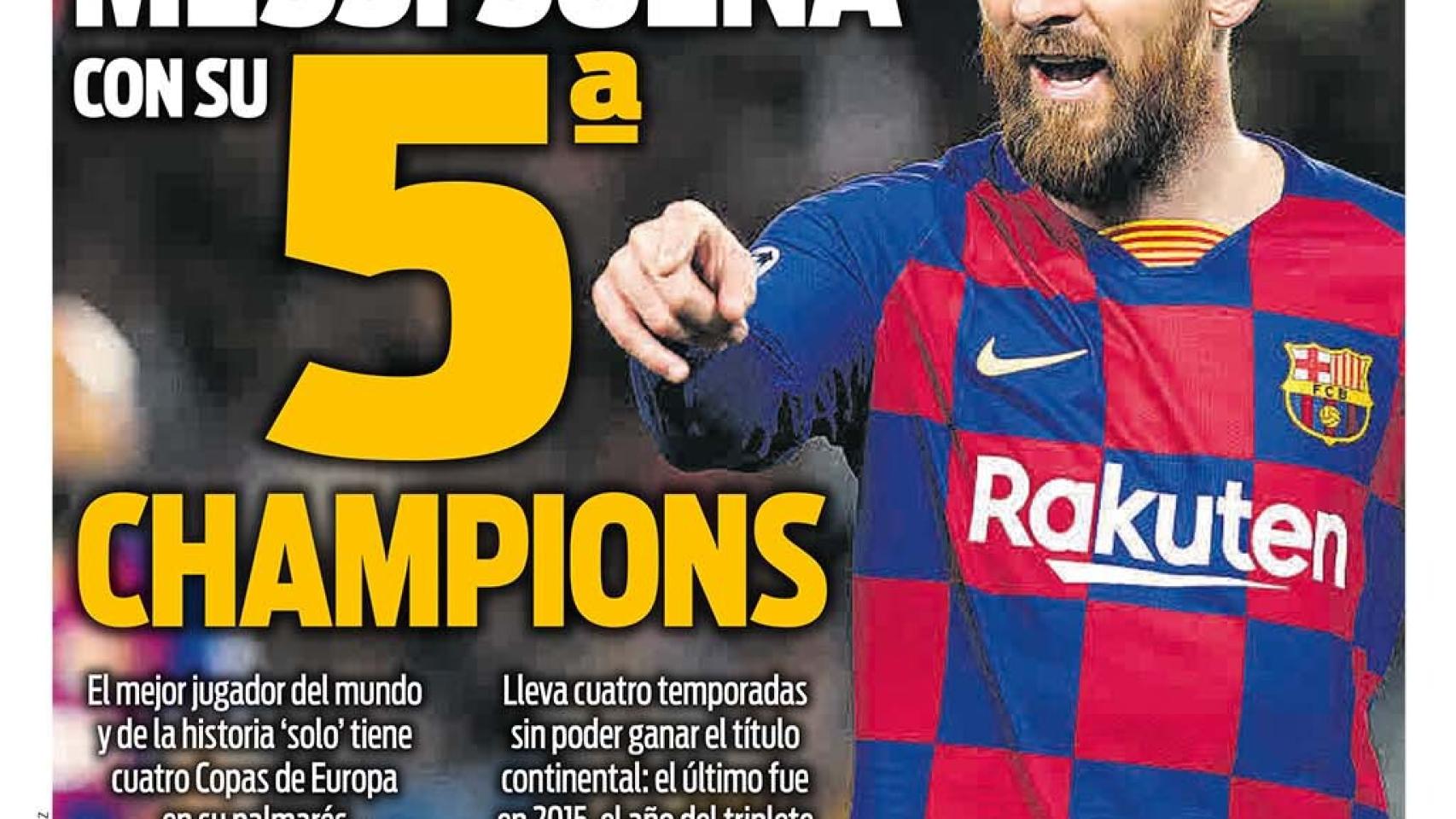 Portada Sport (05/08/20)