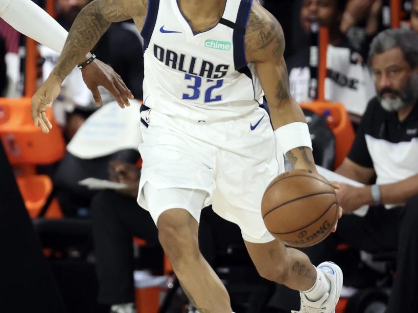 Trey Burke en su partido con Dallas Mavericks