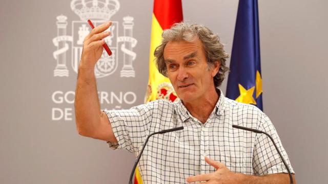 El director del Centro de Coordinación de Alertas y Emergencias Sanitarias (CCAES), Fernando Simón, este jueves.