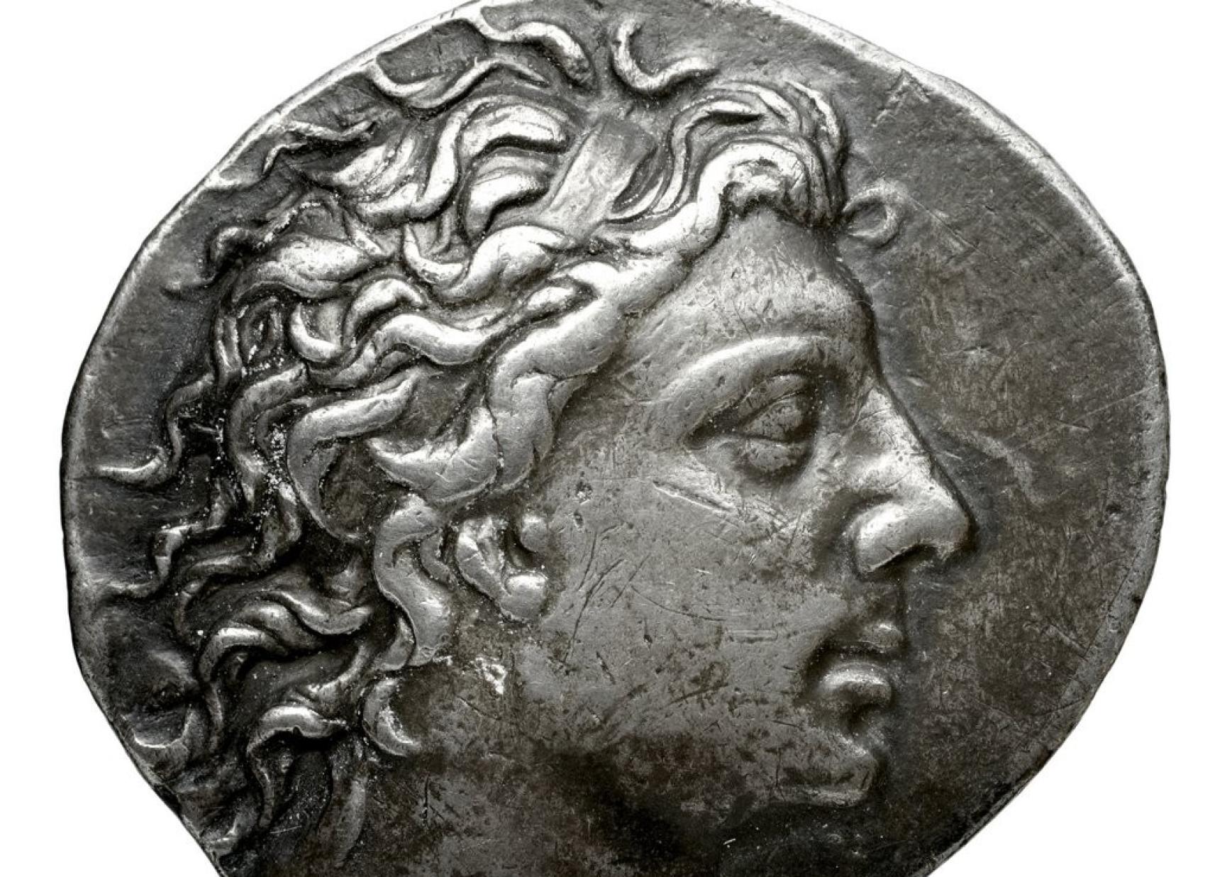 Tetradracma de plata de Mitrídates el Grande.