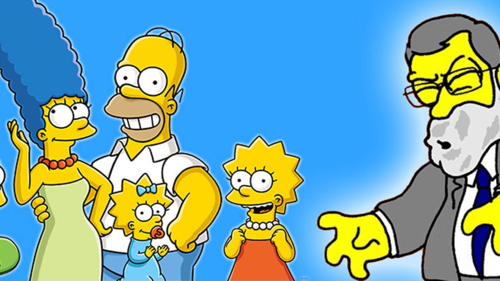 Mariano Rajoy, ¿en 'Los Simpson'?