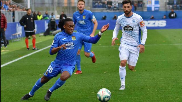 Anderson Emanuel vuelve a dar positivo y no viaja con el CF Fuenlabrada a La Coruña