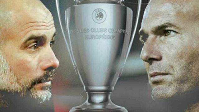 Pep Guardiola vs. Zinedine Zidane, en la Champions League