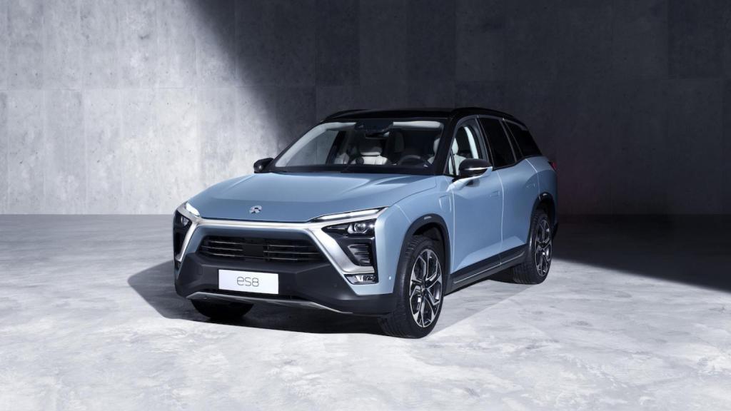 Un modelo eléctrico de la marca china, NIO.