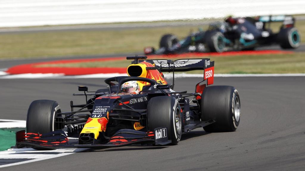 Verstappen durante el circuito 70 aniversario