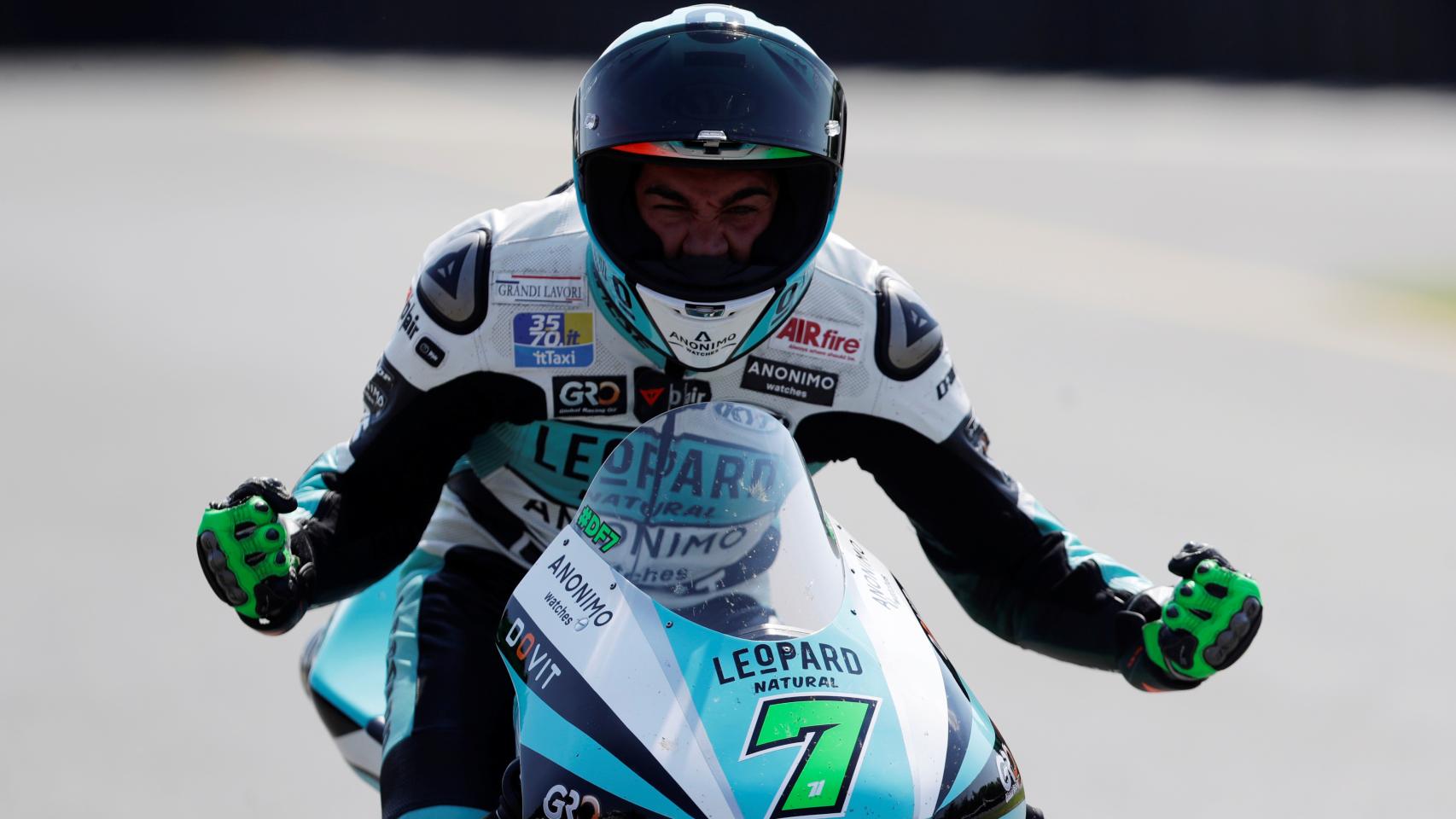 Dennis Foggia, piloto de Moto3 en el Gran Premio de la República Checa