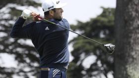 Jon Rahm, durante el PGA Championship en Harding Park, San Francisco