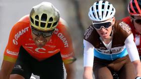 Greg Van Avermaet y Romain Bardet