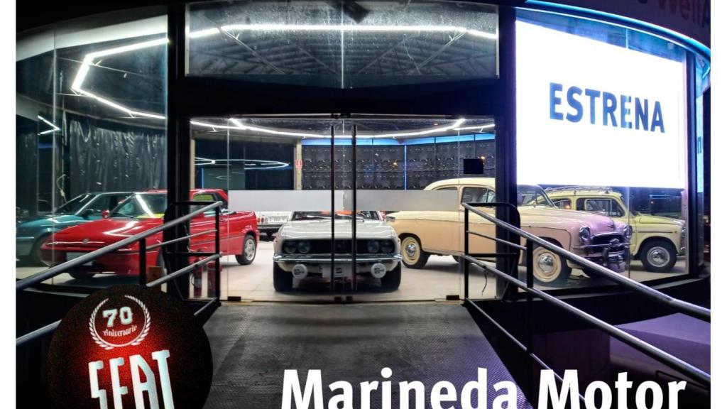Seat Marineda Motor de A Coruña rinde homenaje a la marca en su 70 cumpleaños