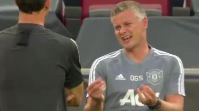 La 'cazada' a Solskjaer hablando del gran fichaje del verano