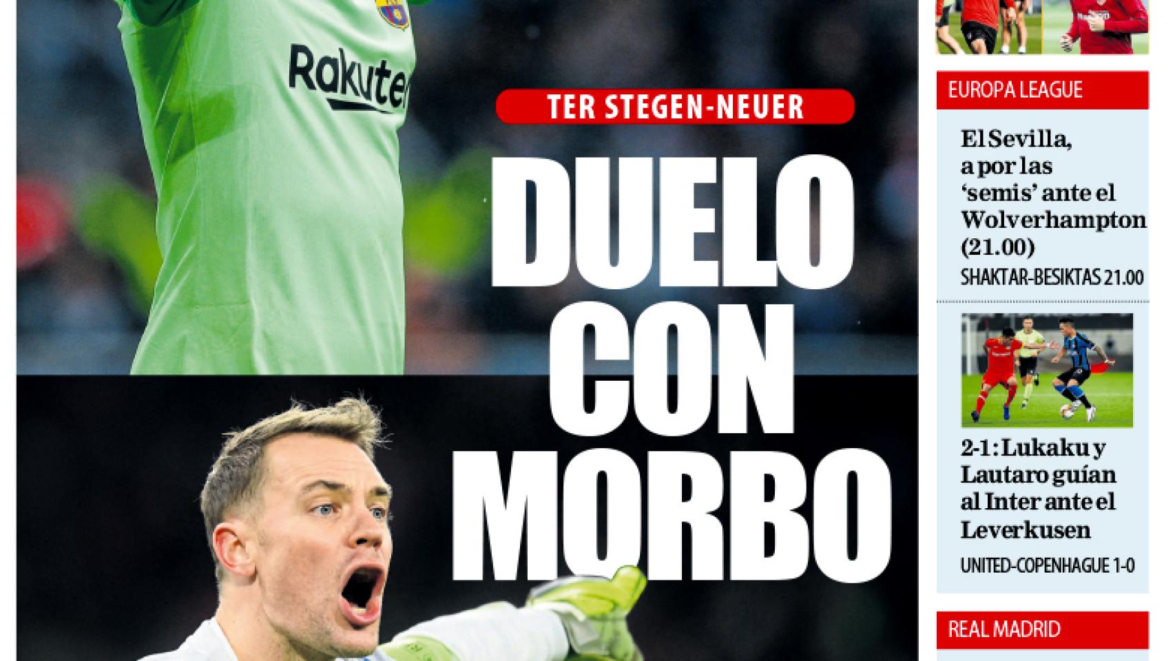 Portada Mundo Deportivo (11/08/20)