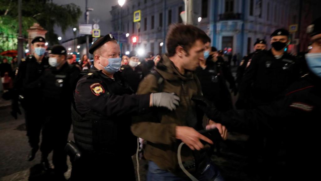 Protestas de la oposición en Bielorrusia.