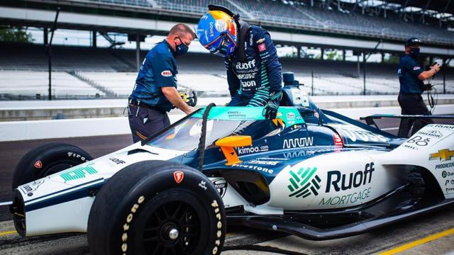 Fernando Alonso en la Indy 500