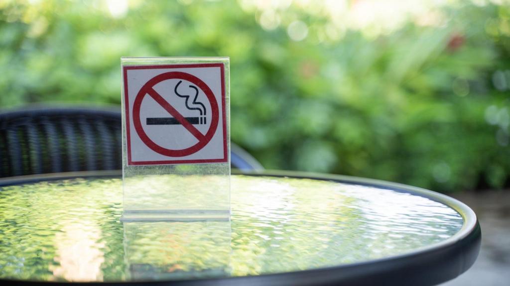 fumar prohibido terraza