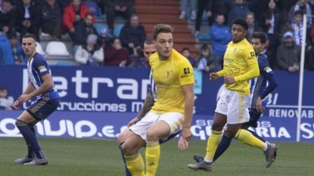 Luismi Quezada, durante un partido del Cádiz de esta temporada