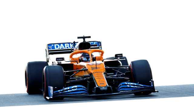 Carlos Sainz, en el Circuit Barcelona-Cataluña durante el Gran Premio de España de Fórmula 1 de 2020