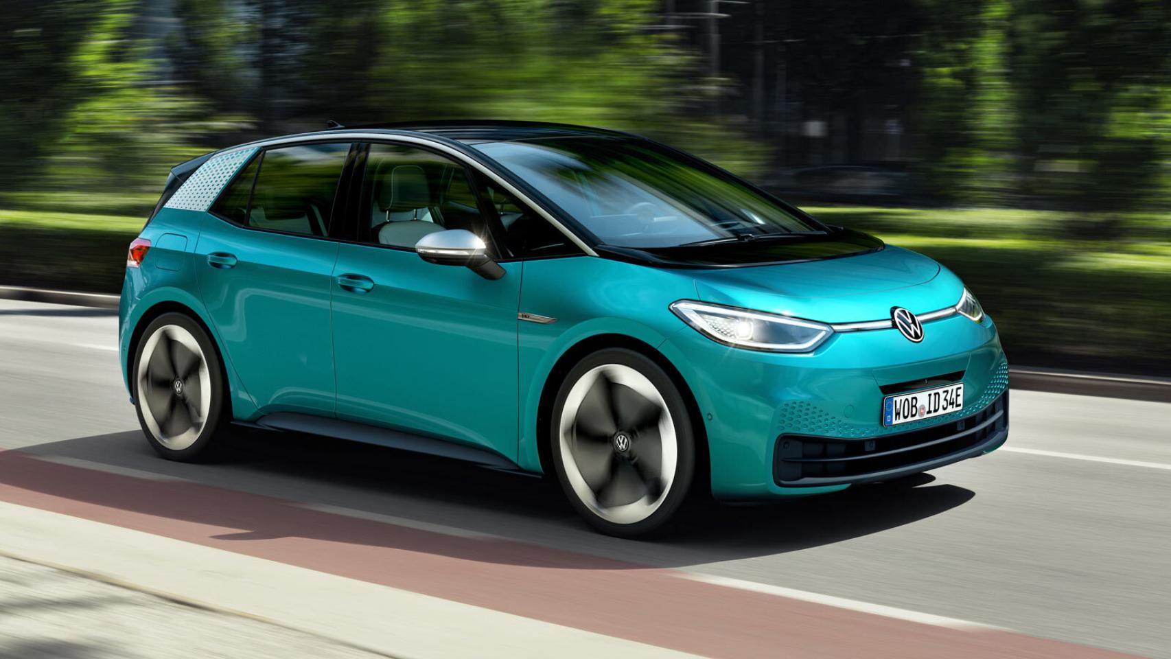 Nuevo Volkswagen ID.3, el primer eléctrico 'de verdad' de la marca alemana.