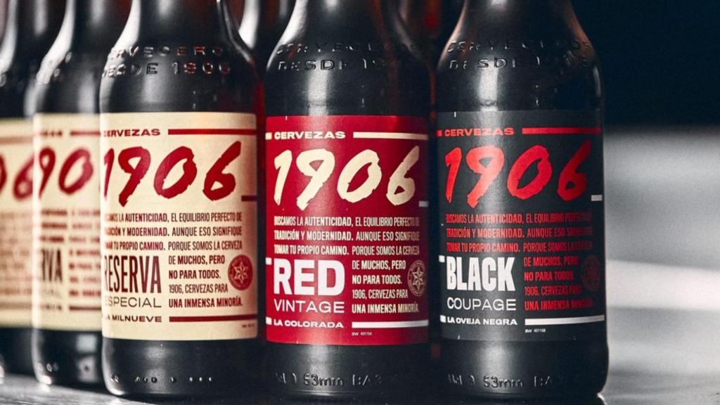Las cervezas 1906 de Estrella Galicia lideran la lista de las mejores del mundo
