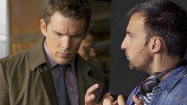 Alejandro Amenábar y Ethan Hawke en 'Regresión'