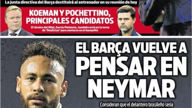 La portada del diario SPORT (17/08/2020)