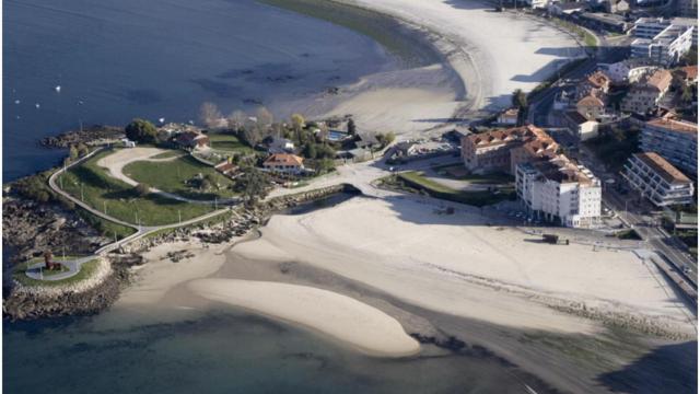 Playa de Santa Marta (Baiona).