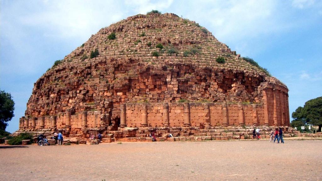 Mausoleo real de Mauritania, donde se cree está enterrados Juba y Cleopatra Selene II.