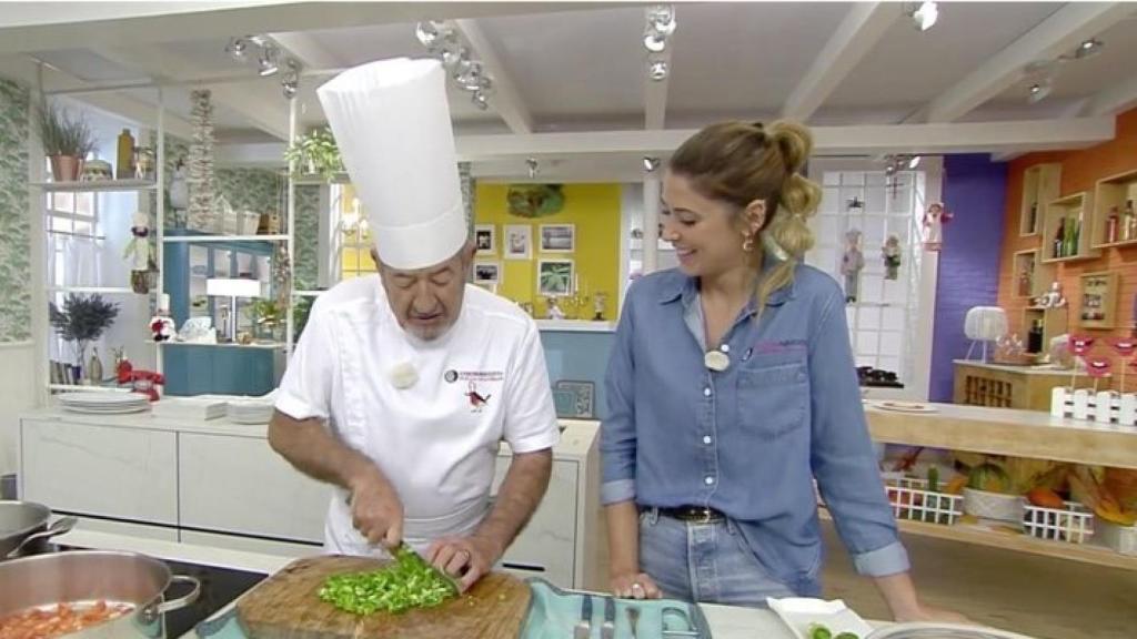 Ainhoa Sánchez y Arguiñano muestran una gran complicidad frente a las cámaras.