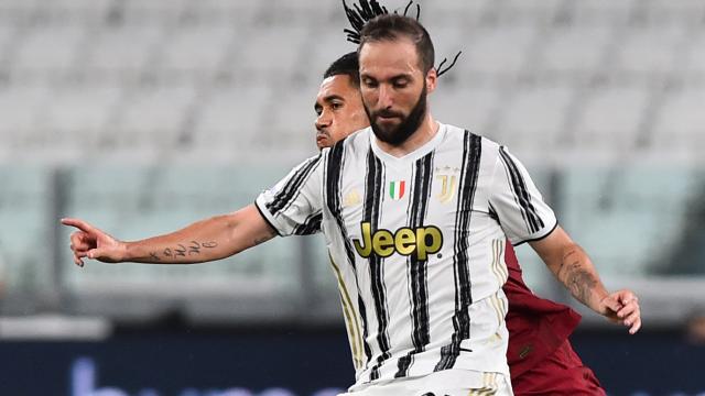 Higuaín, con la Juventus