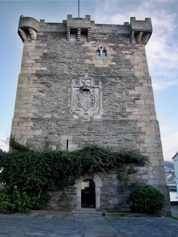 Torreón de los Andrade, en Pontedeume.