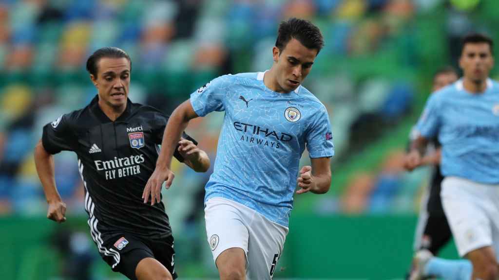 Eric García, con el Manchester City