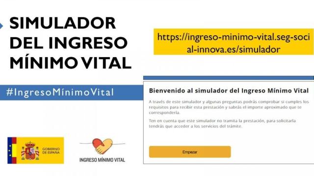 La Seguridad Social dispone de un simulador para saber si se tiene derecho al IMV.