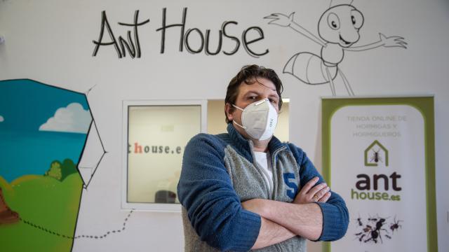 Roberto Huertas, ideólogo de Ant House.