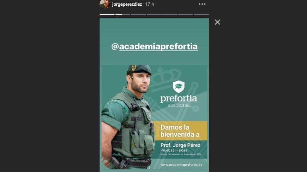 Imagen que Jorge Pérez ha subido a sus redes sociales.