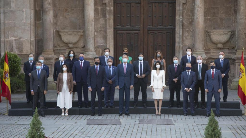 La conferencia de presidentes de San Millán de la Cogolla.