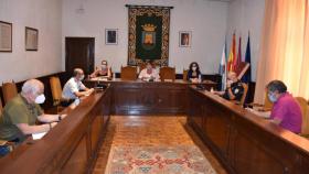 Reunión de coordinación del Ayuntamiento de Talavera de la Reina para adoptar nuevas medidas frente al aumento de casos de COVID-19
