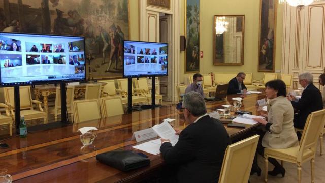 Reunión de la Conferencia Sectorial de Educación durante la crisis del coronavirus.