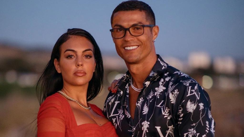 Georgina Rodríguez y Cristiano Ronaldo.