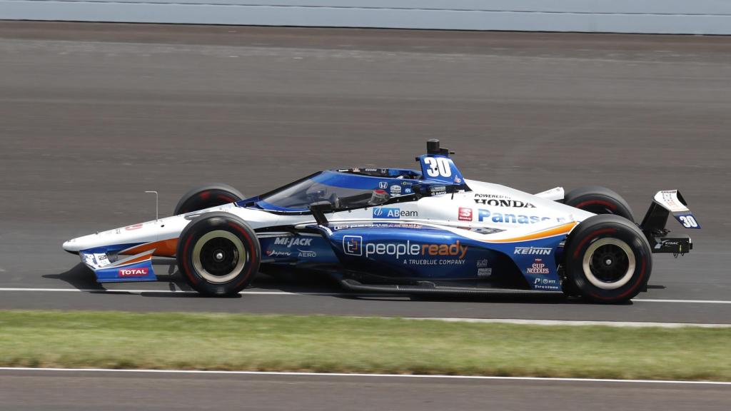 Takuma Sato en las 500 Millas de Indianápolis