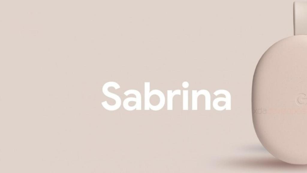 Concepto del Chromecast 'Sabrina'.