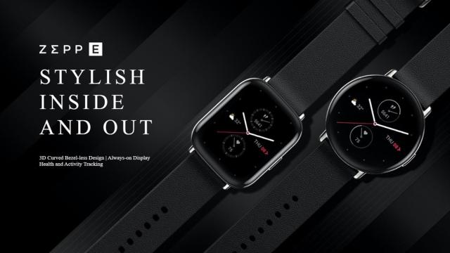 Nuevo Amazfit Zepp E: un smartwatch con pantalla circular o rectangular